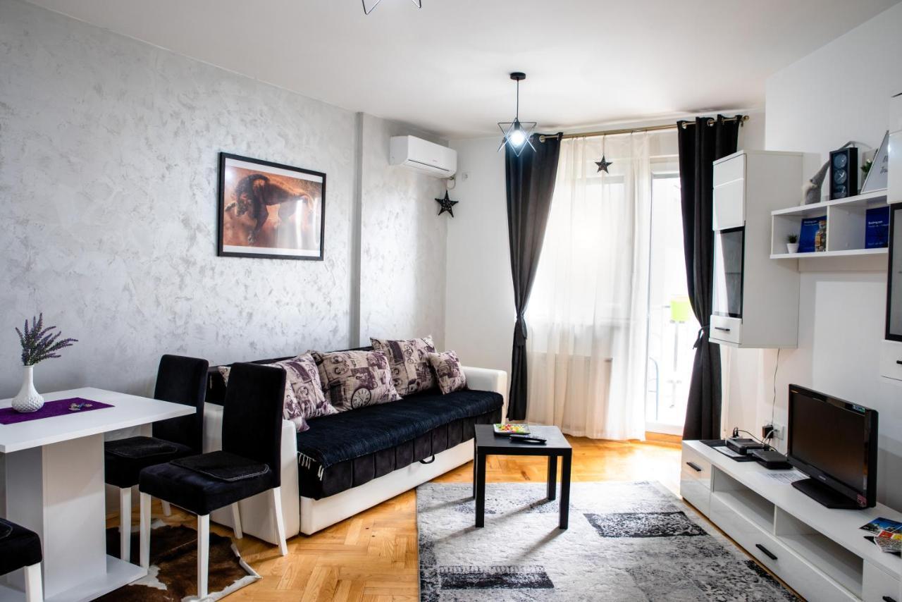דירות נובי סאד Apartman Black Star מראה חיצוני תמונה